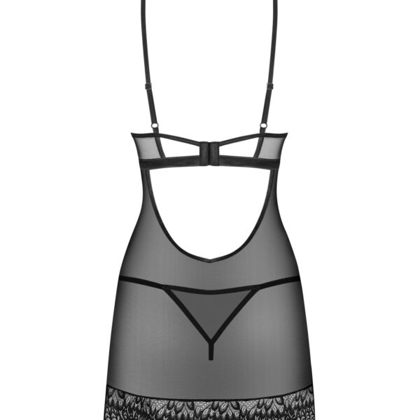 Сорочка Obsessive Donarella chemise & thong XS/S