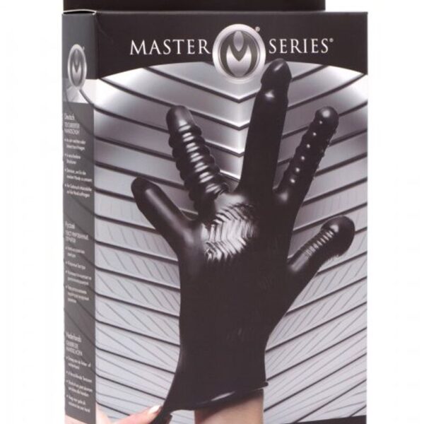 Рукавичка з різними текстурами Master Series Pleasure Poker Textured Glove