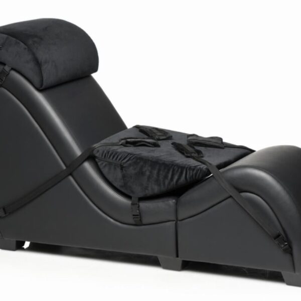 Секс-крісло з подушками Master Series Kinky Sex Lounge with Cushions - Black