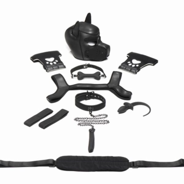 Набір BDSM цуценя Master Series Luxury Pup Arsenal Set - Black