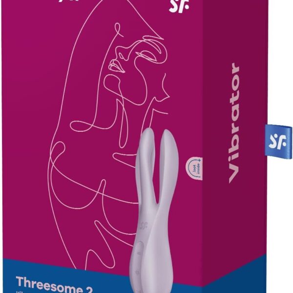 Кліторальний вібратор Satisfyer Threesome 2 Violet