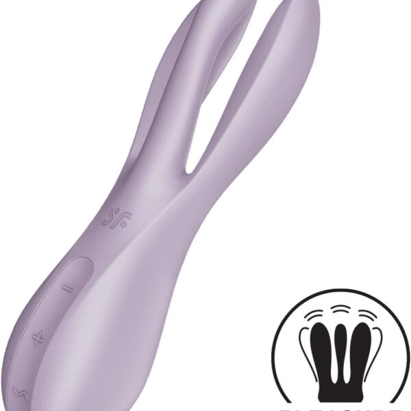 Кліторальний вібратор Satisfyer Threesome 2 Violet