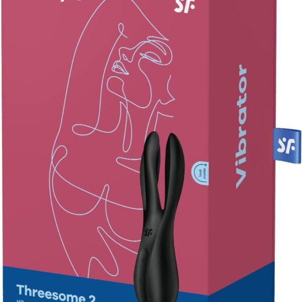 Кліторальний вібратор Satisfyer Threesome 2 Black