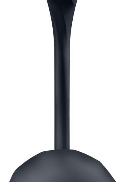 Віброяйце Satisfyer Ribbed Petal Connect App Black