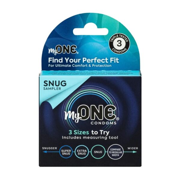 Презервативи MyONE Snug 3 Sampler шт, картонна коробка