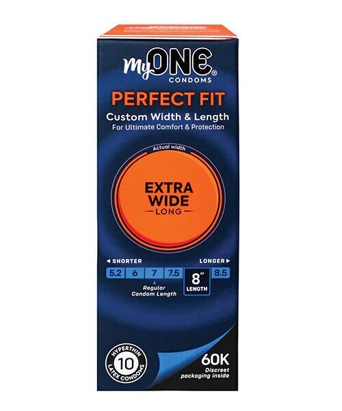 Презервативи MyONE Extra Wide & Long 10 шт, картонна коробка