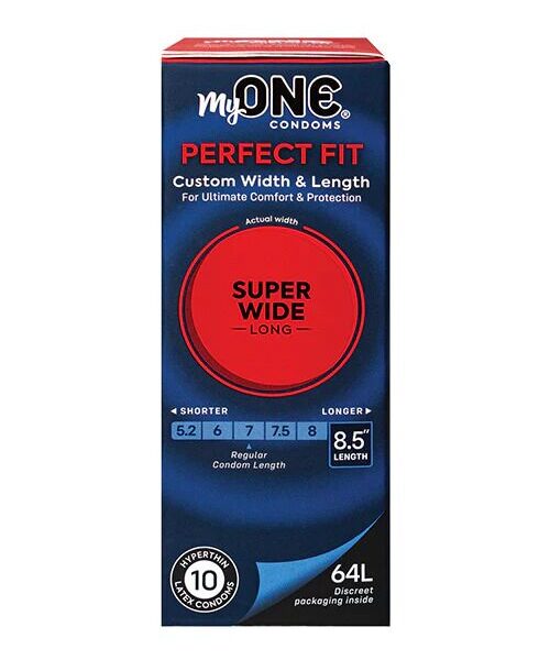 Презервативи MyONE Super Wide & Long 10 шт, картонна коробка