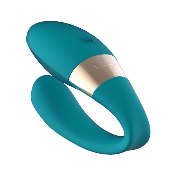 Вібратор для пар LELO Tiani Duo Ocean Blue, 2 мотори, пульт ДК