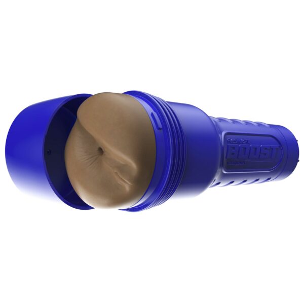 Мастурбатор-попка Fleshlight Boost Blast Female Medium Dark Flesh, плаваючі кільця Turbo Tech