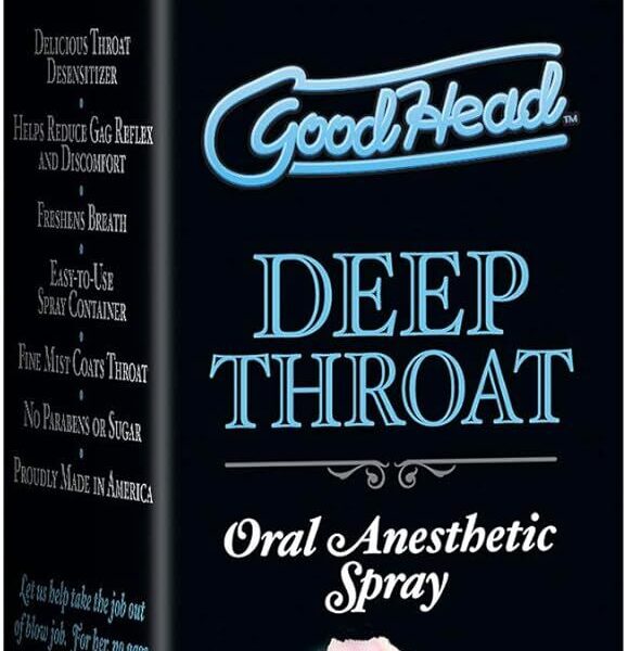 Спрей для мінету Doc Johnson GoodHead DeepThroat Spray - Cotton Candy 59 мл для глибокого мінету