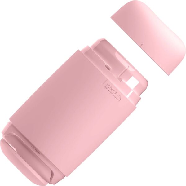 Мастурбатор TENGA PUFFY Strawberry Pink, ультрам’який матеріал, багаторазовий, наскрізний