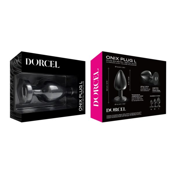 Анальна пробка Dorcel ONIX PLUG L