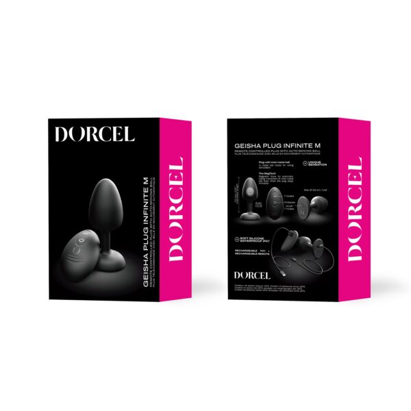 Анальна вібропробка Dorcel GEISHA PLUG INFINITE M