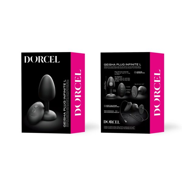 Анальна вібропробка Dorcel GEISHA PLUG INFINITE L