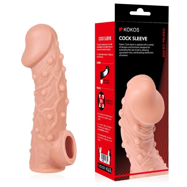 Насадка на член Kokos Cock Sleeve CS 002 M