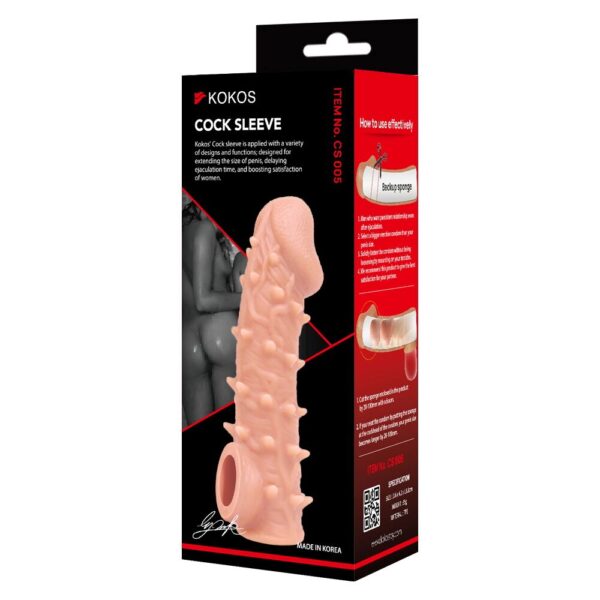 Насадка на член Kokos Cock Sleeve CS 005 M