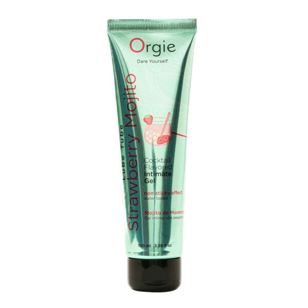 Лубрикант на водній основі Orgie - Lube Tube Strawberry Mojito (100 мл)