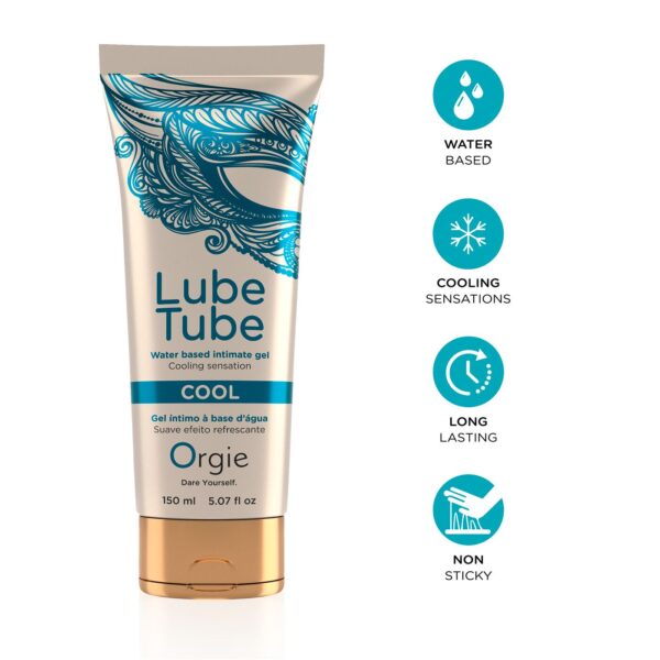 Лубрикант на водній основі Orgie - Lube Tube Cool (150 мл)