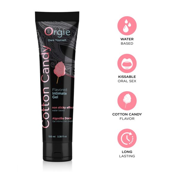 Лубрикант на водній основі Orgie - Lube Tube Cotton Candy (100 мл)