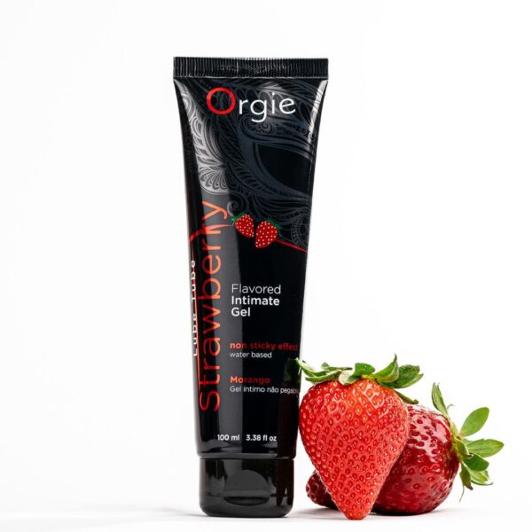 Лубрикант на водній основі Orgie - Lube Tube Strawberry (100 мл)