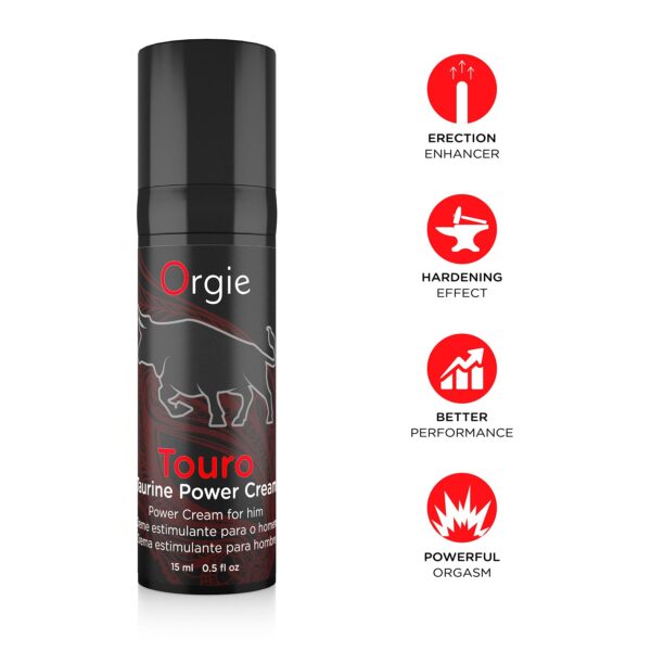 Крем для ерекції Orgie - Touro Power Cream (15 мл)