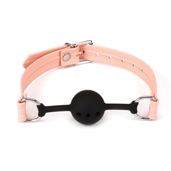 Кляп Liebe Seele Dark Candy Pink Ball Gag