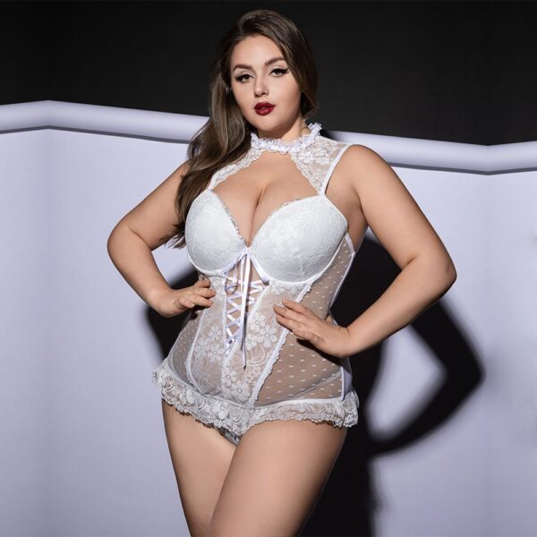 Корсет JSY P61132 White Plus Size