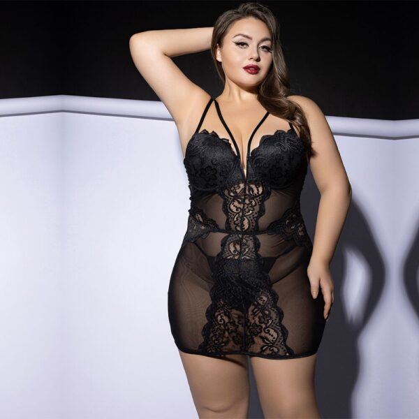 Сукня JSY P61150 Black Plus Size