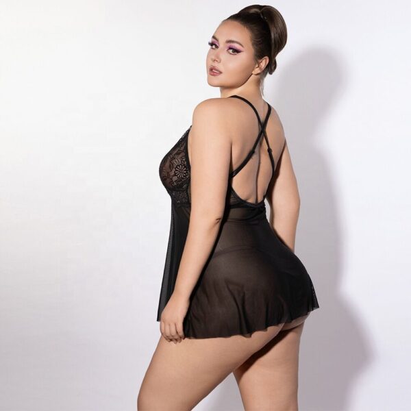 Сукня JSY P61151 Black Plus Size