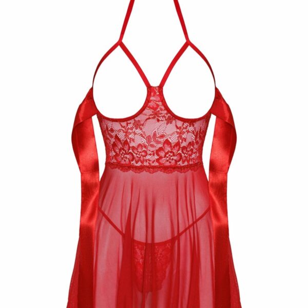 Бебі-дол Kissable Sexy Kiss Babydoll Red L/XL