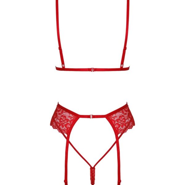 Комплект Kissable Bondage Kiss Set Red L/XL