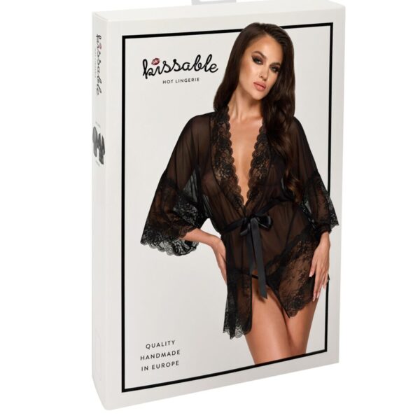 Пеньюар Kissable Midnight Kiss Negligee L/XL