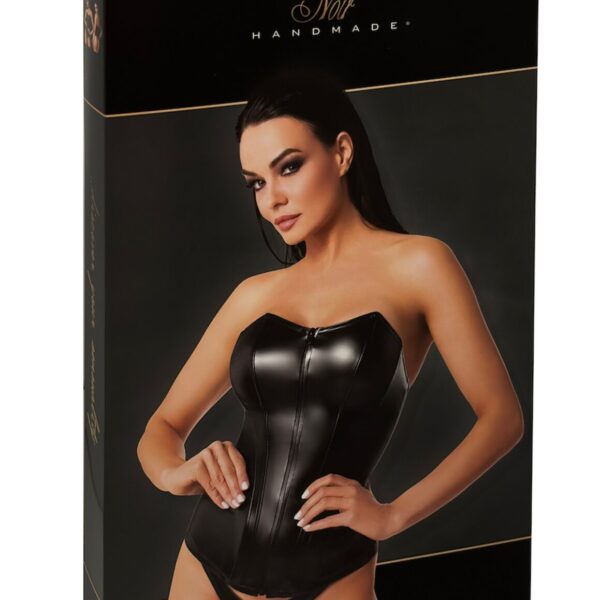 Корсет Noir Handmade F334 Powerwetlook corset - S
