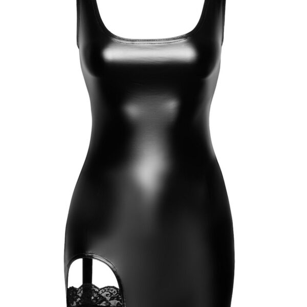 Сукня Noir Handmade F344 Powerwetlook dress with garter - L