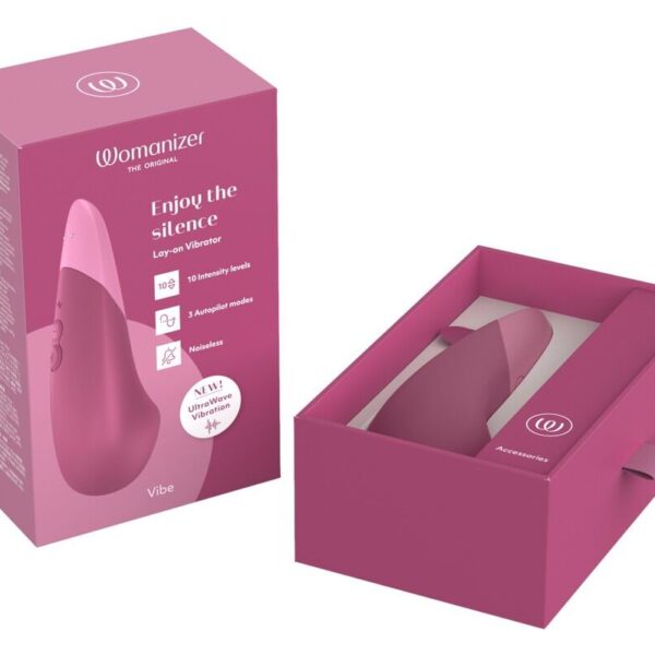 Вібратор Womanizer Vibe Dusky Pink