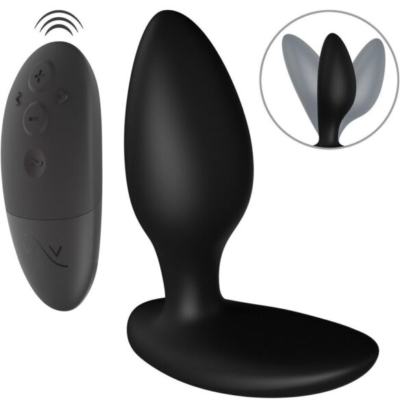 Анальна смарт-вібропробка We-Vibe Ditto+ Satin Black з пультом ДК