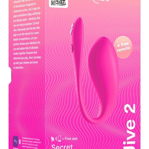 Смарт-віброяйце We-Vibe Jive 2 Electric Pink