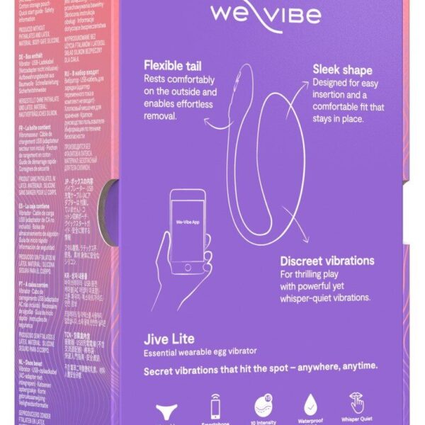 Смарт-віброяйце We-Vibe Jive Lite Purple