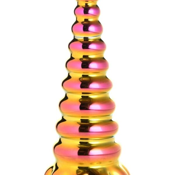 Фентезійний фалоімітатор Creature Cocks Twilight Rainbow Glass Dildo