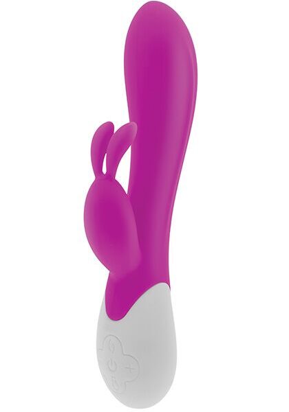 Вібратор-кролик S Pleasures Premium Corabi Rabbit, рожевий, вушка для клітора, 16 режимів, нагрів