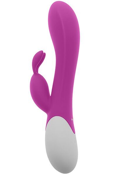 Вібратор-кролик S Pleasures Premium Corabi Rabbit, рожевий, вушка для клітора, 16 режимів, нагрів