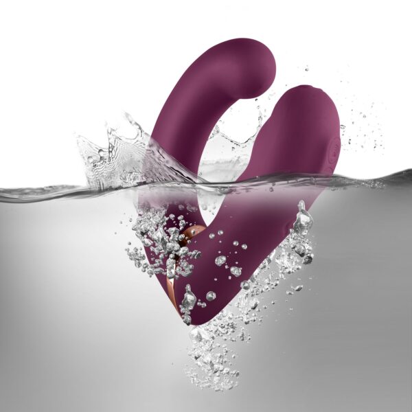Вібратор Rocks Off Gemini Burgundy
