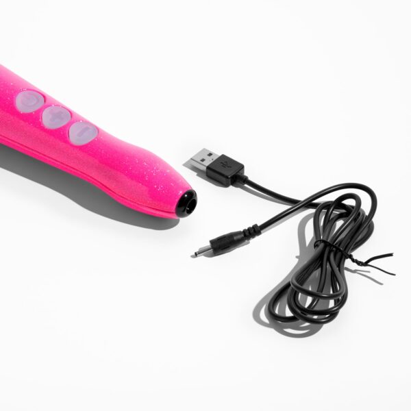 Вібромасажер DOXY Die Cast 3R Hot Pink, дуже потужний, перезаряджуваний, металевий корпус
