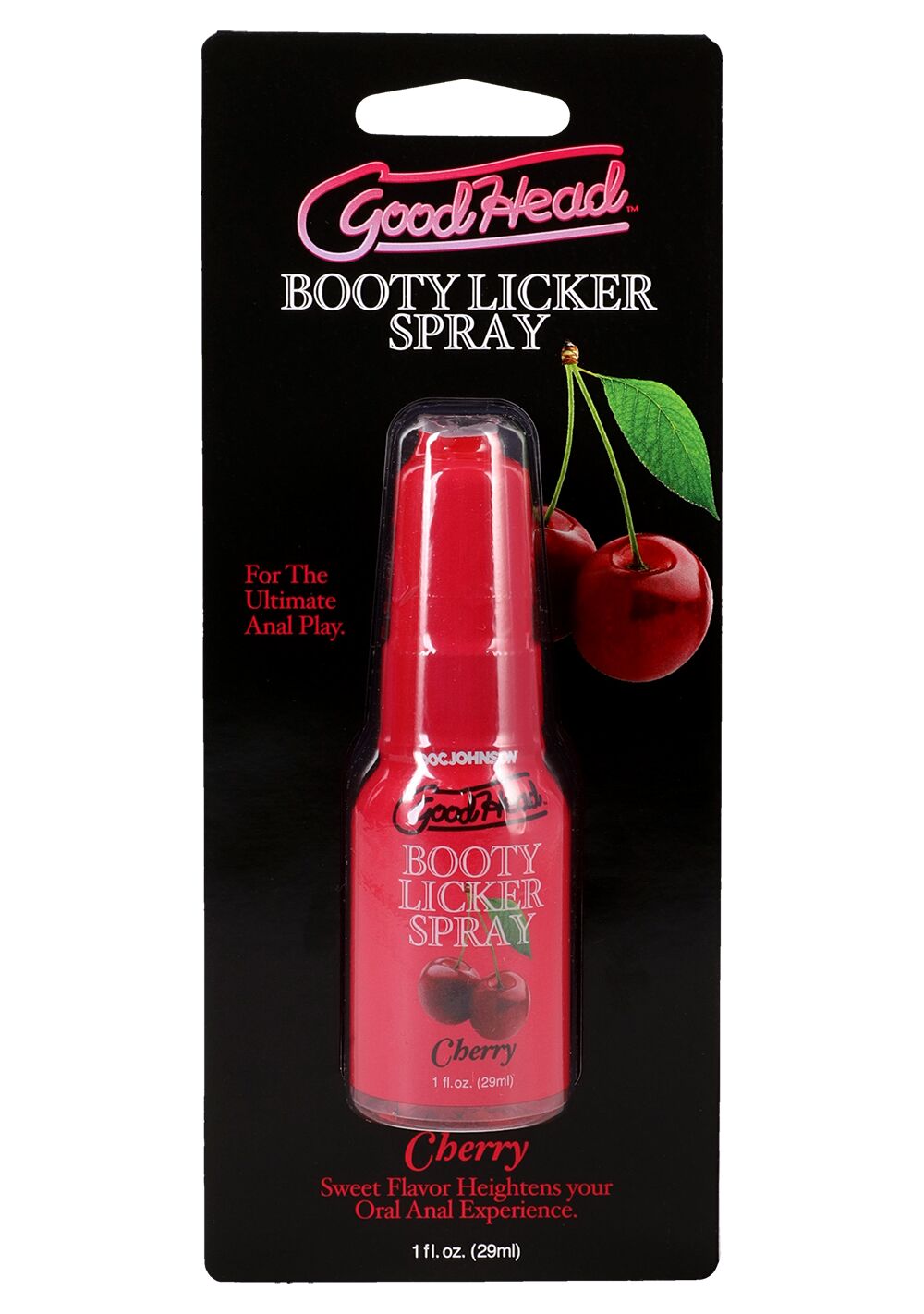 doc-johnson-goodhead-booty-licker-spray-cherry-18889645487667 Спрей для анілінгусу Doc Johnson GoodHead Booty Licker Spray - Cherry 29 мл