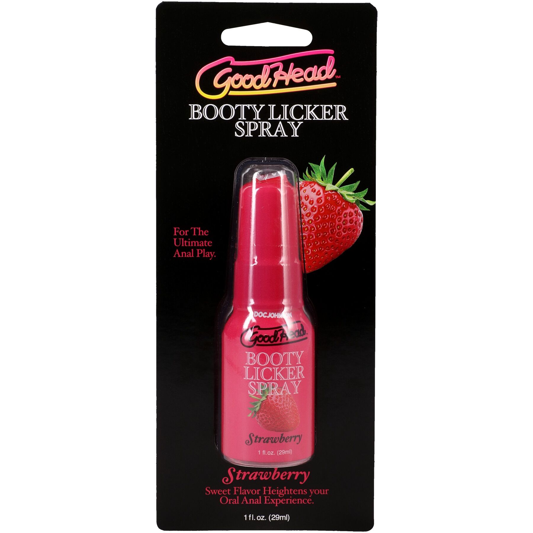doc-johnson-goodhead-booty-licker-spray-strawberry-64857322421160 Спрей для анілінгусу Doc Johnson GoodHead Booty Licker Spray - Strawberry 29 мл