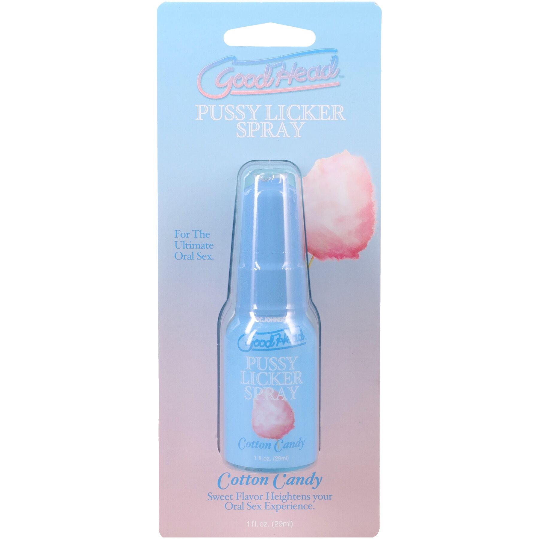doc-johnson-goodhead-pussy-licker-spray-cotton-candy-91582784418252 Спрей для кунілінгусу Doc Johnson GoodHead Pussy Licker Spray - Cotton Candy 29 мл