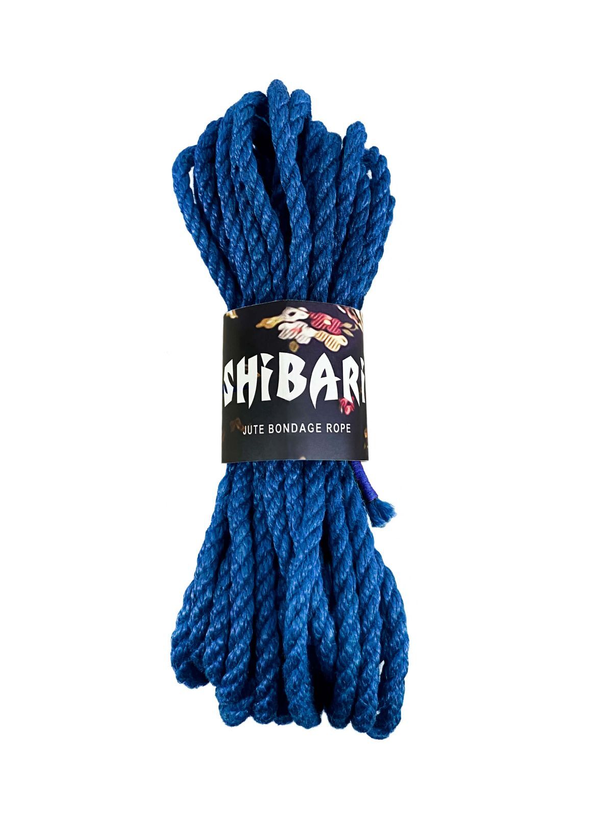 sx2515-71059651577313 Джутова мотузка для шибарі Feral Feelings Shibari Rope, 8 м синя