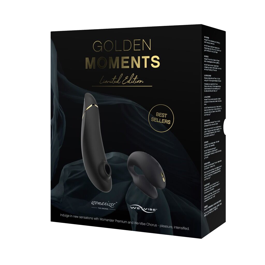 sx2518-43514696033791 Преміальний подарунковий набір Golden Moments: Womanizer Premium та We-Vibe Chorus Black
