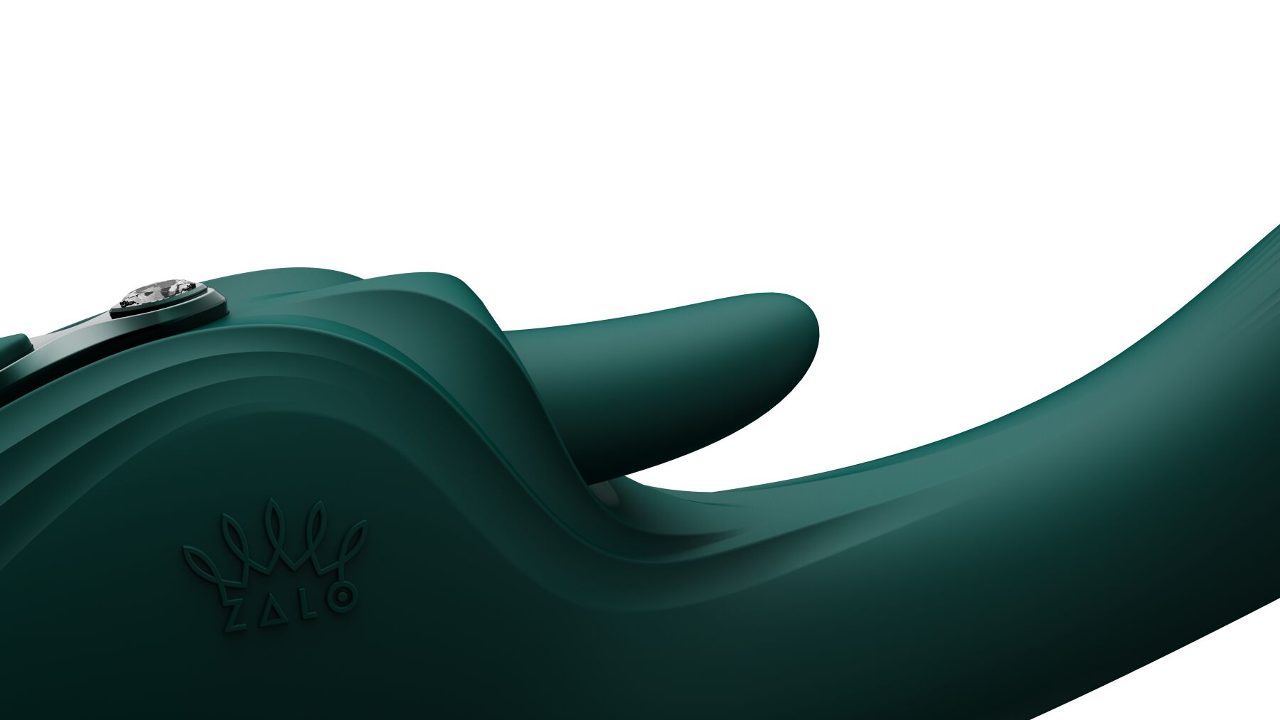 sx2693-71560423096077 Вібратор-кролик Zalo Ares Turquoise Green