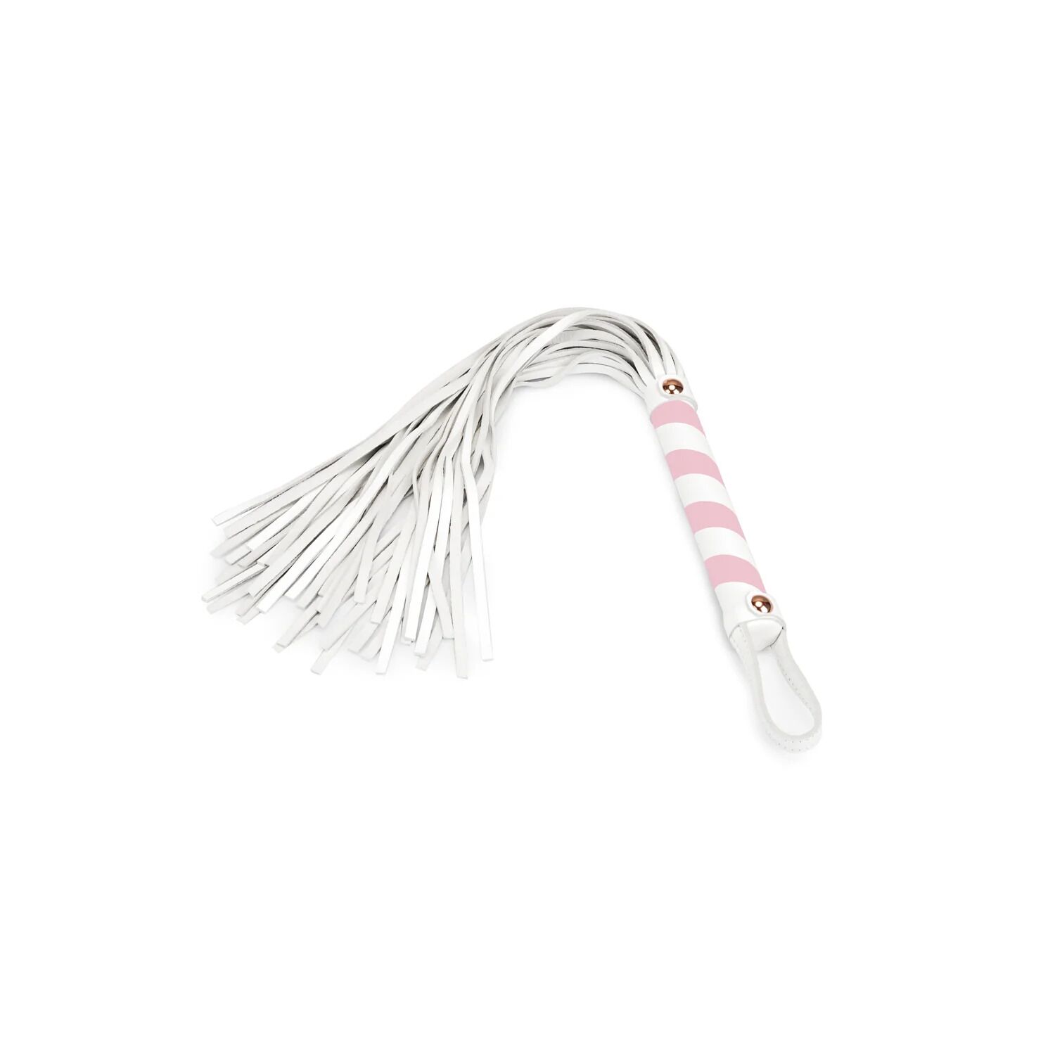 sx2832-36390001206795 Флогер Liebe Seele White & Pink Leather Flogger